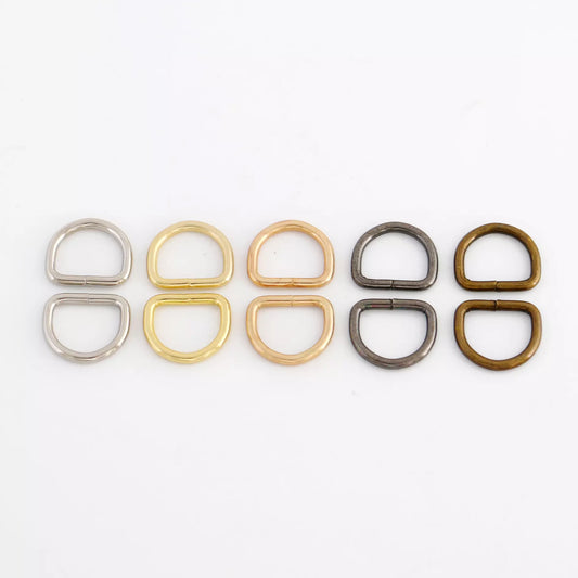 Welded Metal Ring - D-Ring