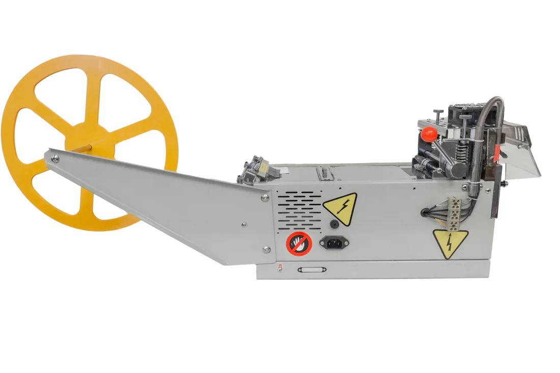 New Generation Pneumatic Electronic Hot Label Cutting Machine - Jema #JM-120EHS