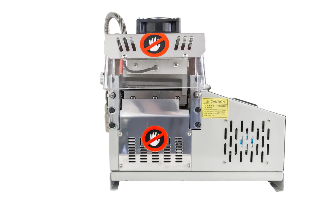 New Generation Pneumatic Electronic Hot Label Cutting Machine - Jema #JM-120EHS