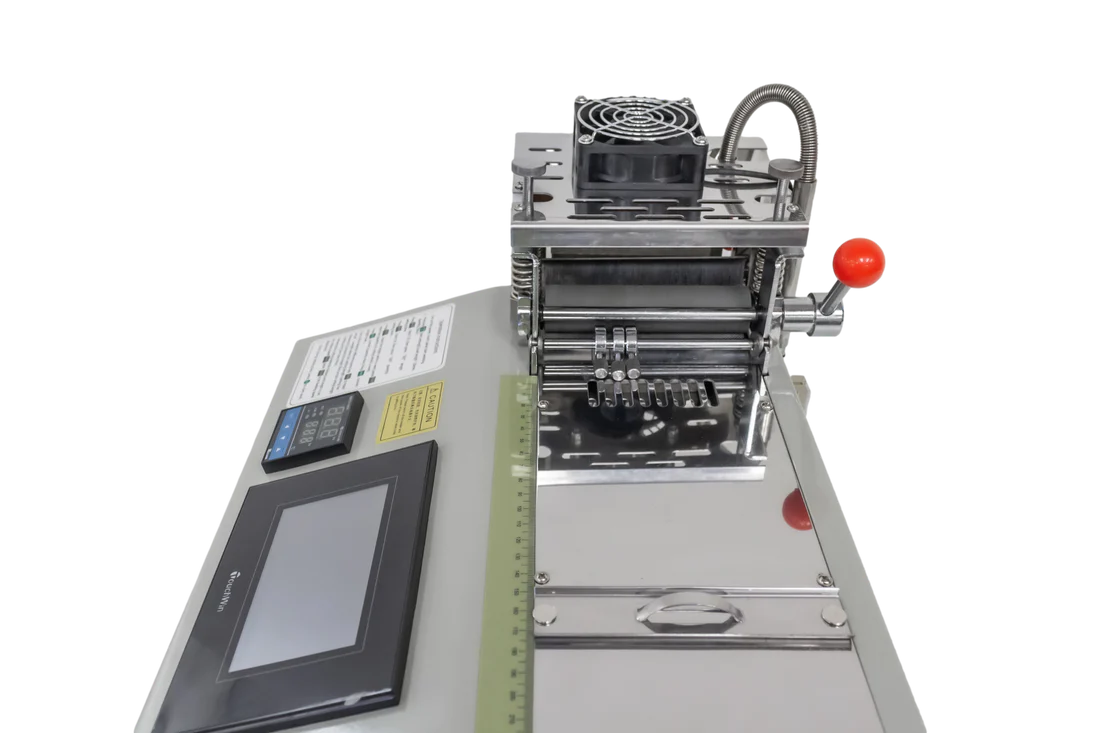 New Generation Pneumatic Electronic Hot Label Cutting Machine - Jema #JM-120EHS