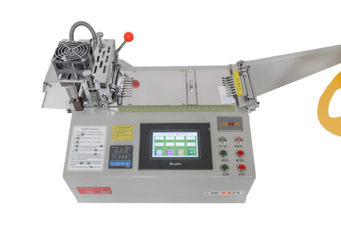 New Generation Pneumatic Electronic Hot Label Cutting Machine - Jema #JM-120EHS