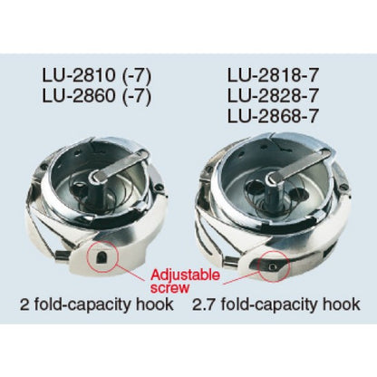 Juki LU-2810-7 High-Performance 1-Needle Unison Feed Lockstitch Machine