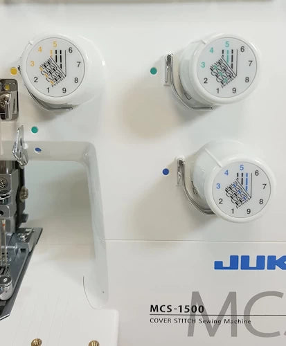 JUKI MCS-1500N Cover and Chainstitch Sewing Machine