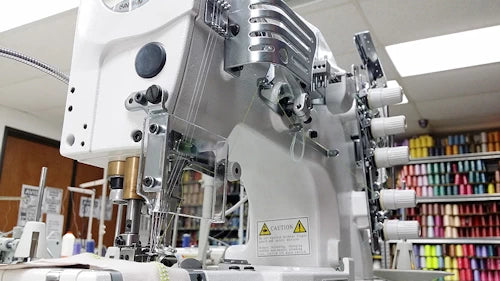 Kansai Special NR-9803GCC Cylinder Bed Cover Stitch Machine 3-Needle, High-Speed, Top and Bottom Cover Stitch