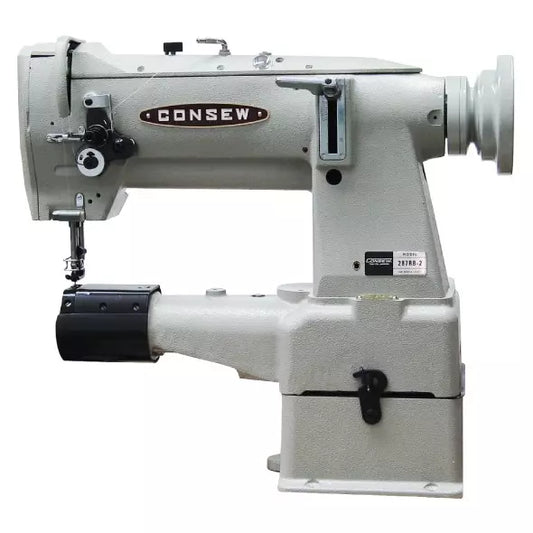 Consew 287RB-2 Heavy Duty Single Needle Cylinder Arm Walking Foot Industrial Sewing Machine