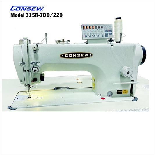 Consew 315R-7DD/220 Single Needle Needle Feed Industrial Sewing Machine