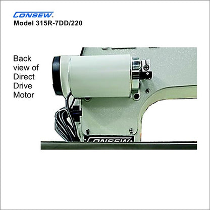 Consew 315R-7DD/220 Single Needle Needle Feed Industrial Sewing Machine