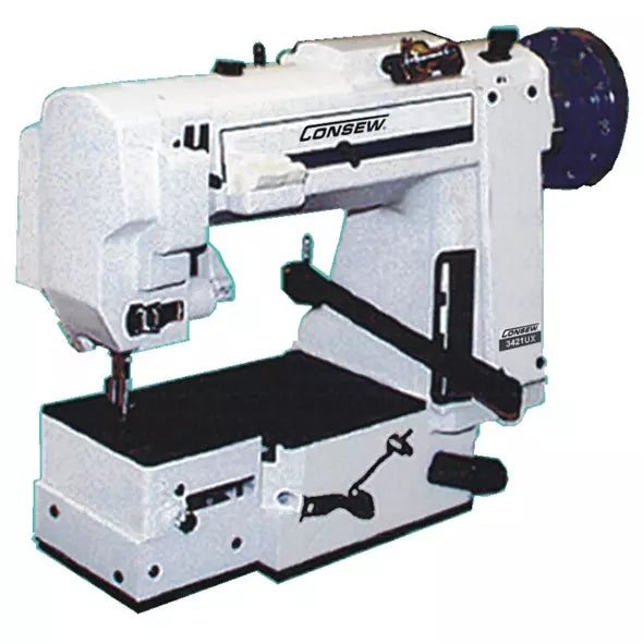 Consew 3421UX5-1 Industrial High-Speed Heavy-Duty Double Chainstitch Sewing Machine