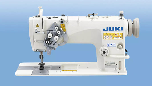 JUKI LH-3588A Semi-Dry Head, 2-Needle Organized Split Needle Bar Lockstitch Industrial Sewing Machine
