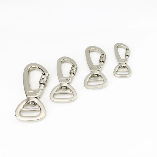 Nickel Locking Carabiner Clip