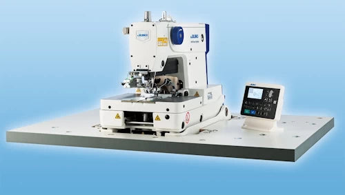 JUKI MEB-3900 Series Computer-Controlled Eyelet Buttonholing Sewing Machine