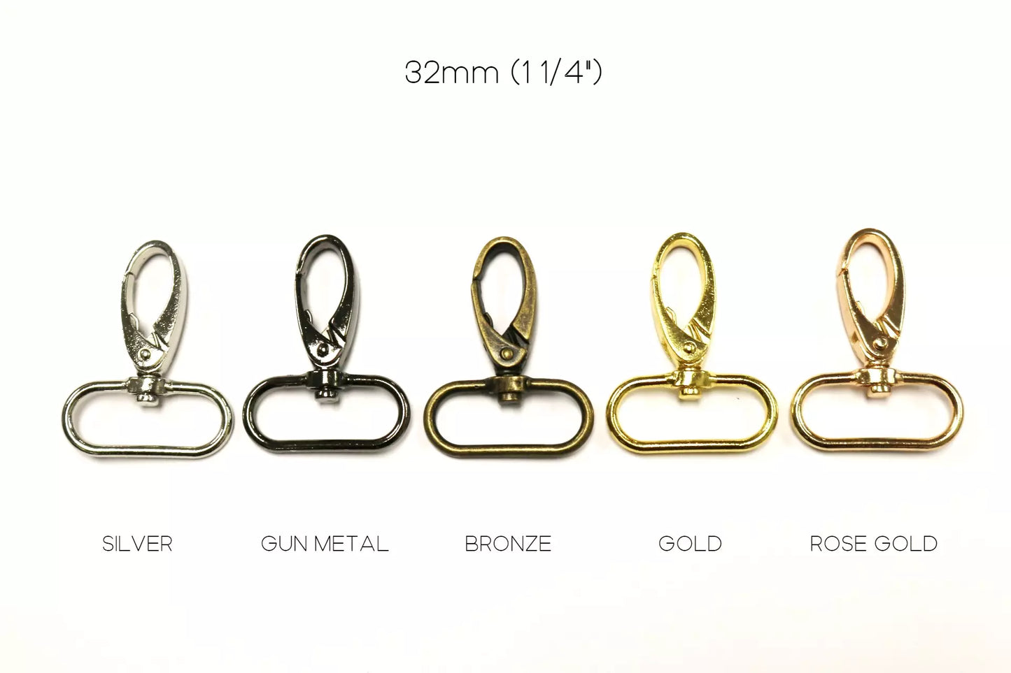 Metal Swivel Snap Hook - Egg Shaped