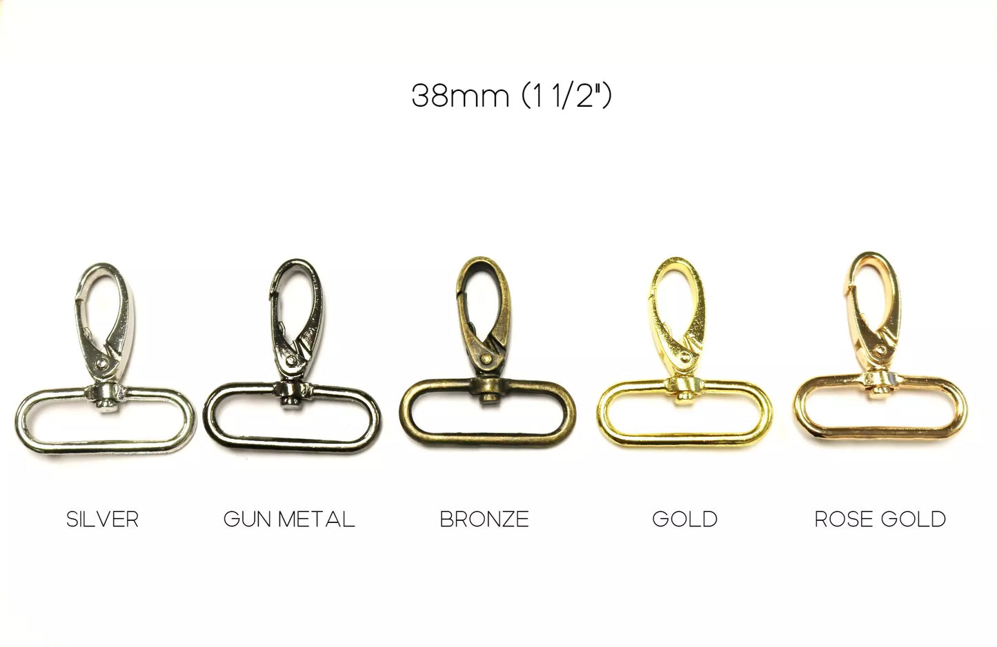 Metal Swivel Snap Hook - Egg Shaped