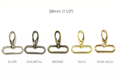 Metal Swivel Snap Hook - Egg Shaped