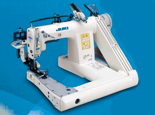 JUKI MS-1261 / V045 Feed-Off-The-Arm Double Chainstitch Machine 3-Needle High-Speed Felling Machine for Extra Heavy-Weight Materials