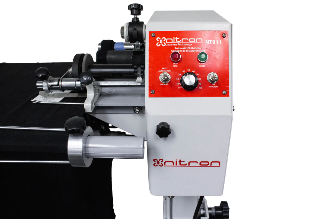 New-Tech NT-911 Industrial Automatic Bias Cutting Machine for Knitted Ribbons