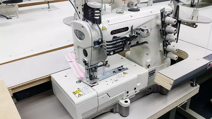 Kansai Special NW-8803GMG 3-Needle Top & Bottom Coverstitch Industrial Sewing Machine