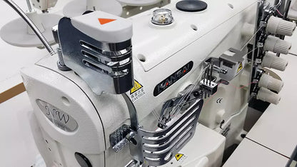 Kansai Special NW-8803GMG 3-Needle Top & Bottom Coverstitch Industrial Sewing Machine