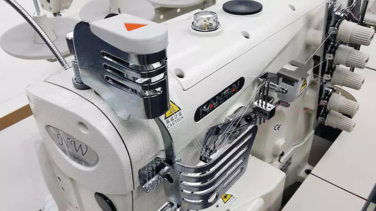 Kansai Special NW-8803GMG 3-Needle Top & Bottom Coverstitch Industrial Sewing Machine