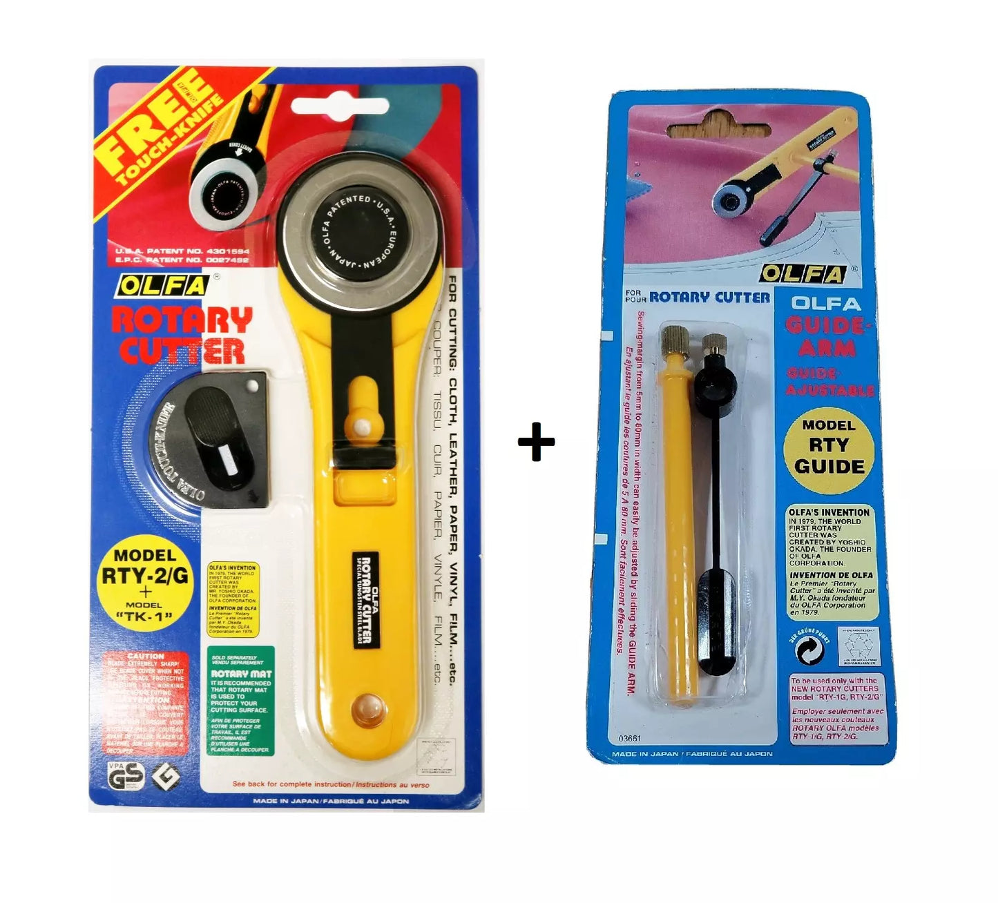 45mm Heavy Duty Rotary Cutters - OLFA RTY-2/G