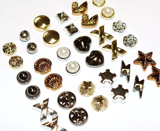 Pearl Studs With Back Pins
