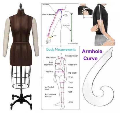 Dress Form Magnetic Right Arm #PGM-606A