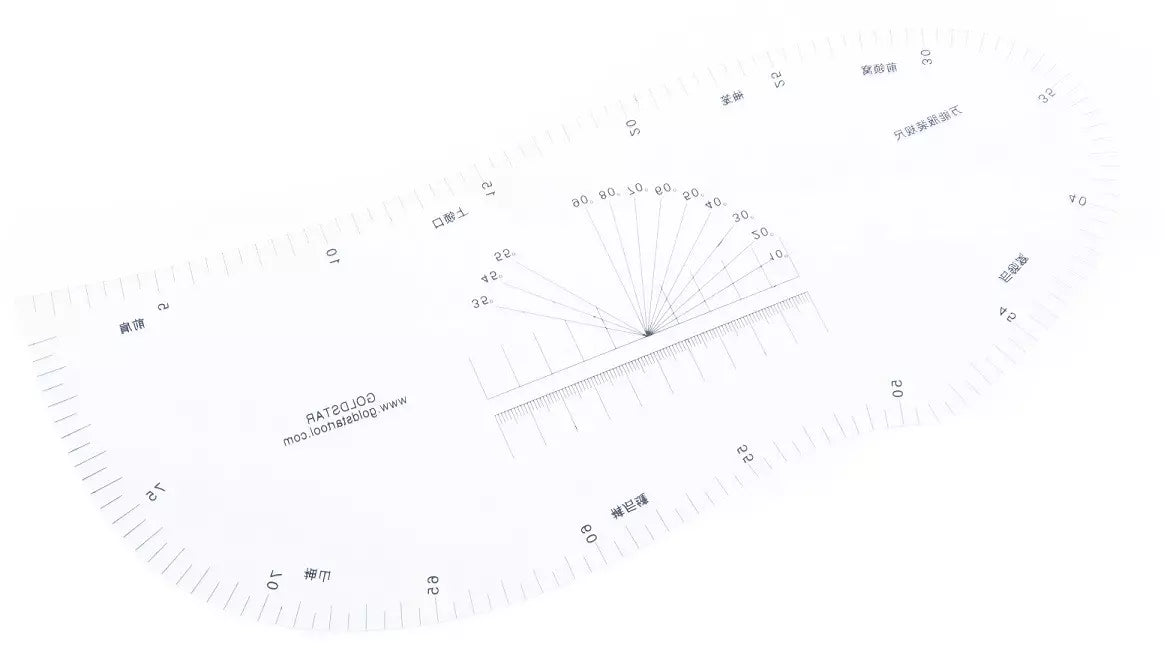 Curved Tailor's Rule, 80cm Multiuse