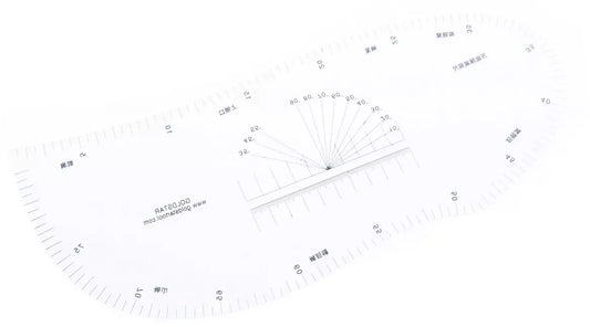 Curved Tailor's Rule, 80cm Multiuse