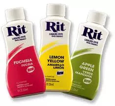 Rit Dyes, Liquid 8oz ALL COLORS