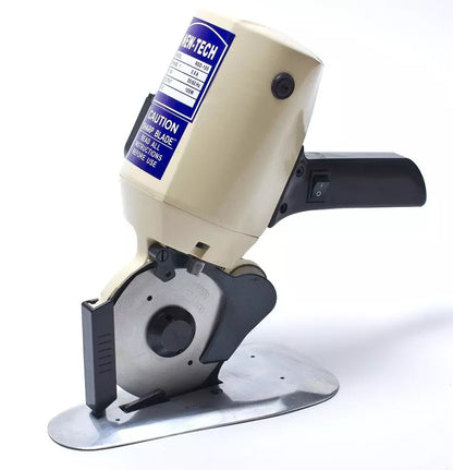 4" Electric Rotary Cutter with Easy Guide for Fabric & More