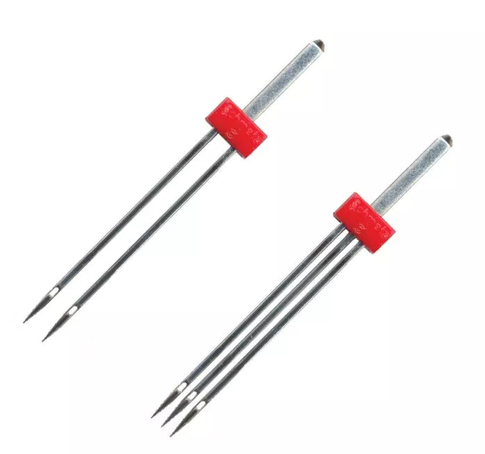 Twin & Triple Needles for Embroidery, Zig-Zag, Schmetz