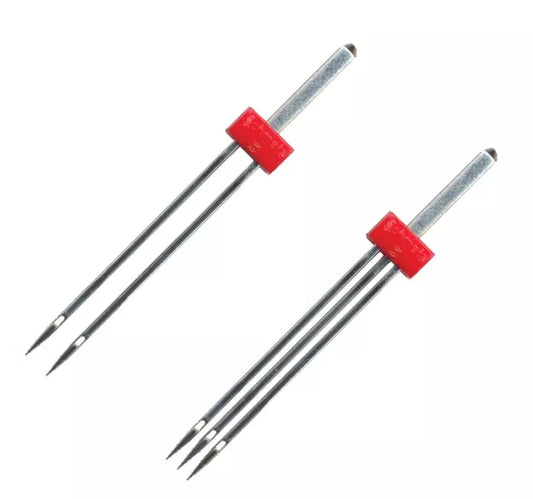 Twin & Triple Needles for Embroidery, Zig-Zag, Schmetz