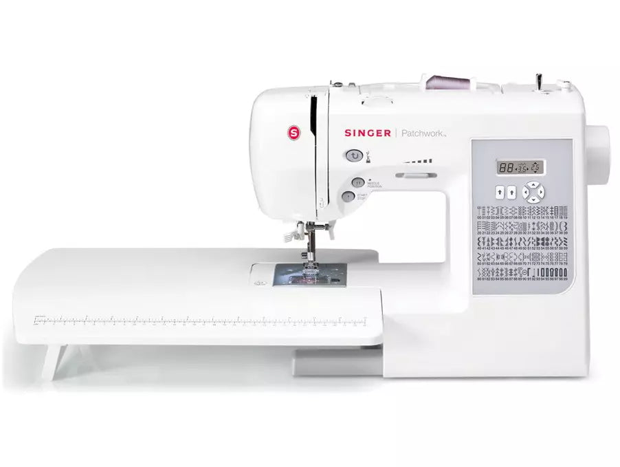Singer 7285Q Patchwork Computerized Quilting & Sewing Machine – 100 Built-In Stitches, Extension Table & Bonus Quilting Accessories