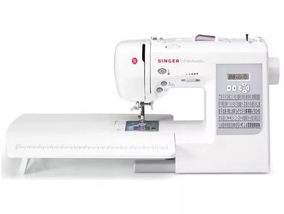 Singer 7285Q Patchwork Computerized Quilting & Sewing Machine – 100 Built-In Stitches, Extension Table & Bonus Quilting Accessories