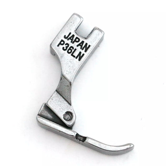 Narrow Left Hinged Cording Foot for Industrial Lockstitch Sewing Machines #31358HN