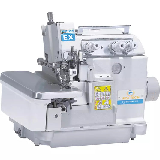 New-Tech GC-EX5204D-XB High-Speed Merrow Overlock Industrial Sewing Machine