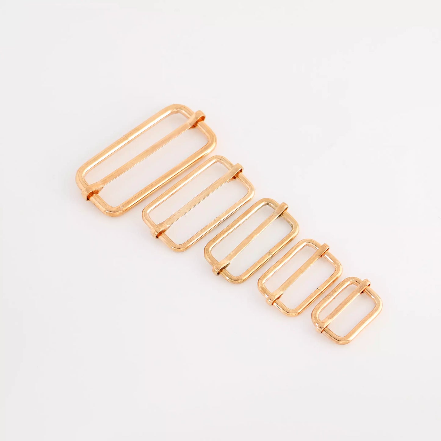 Welded Metal Buckle - Adjustable Slide