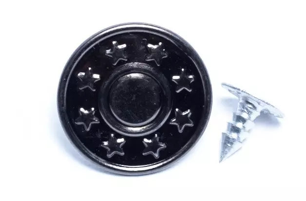 Rivets - Jean Button - Star Design