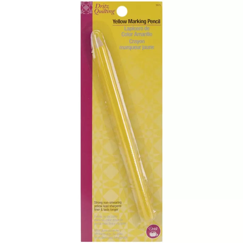 Dritz - Yellow Fabric Marking Pencil